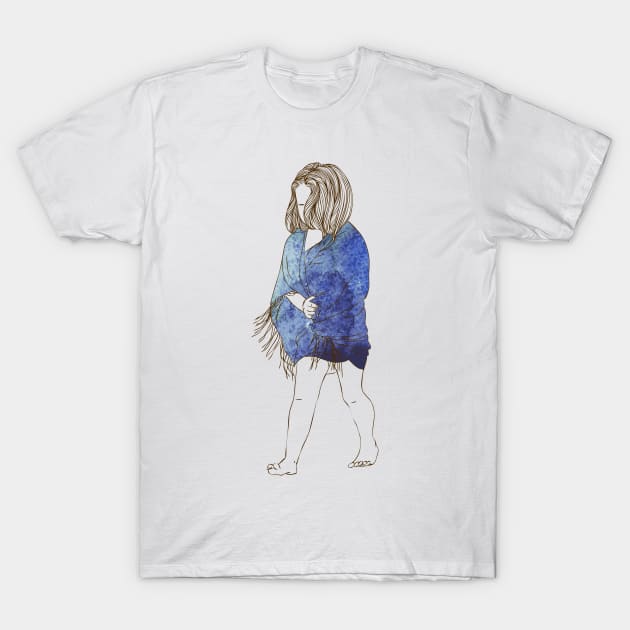 Girl #17 T-Shirt by Olga Berlet